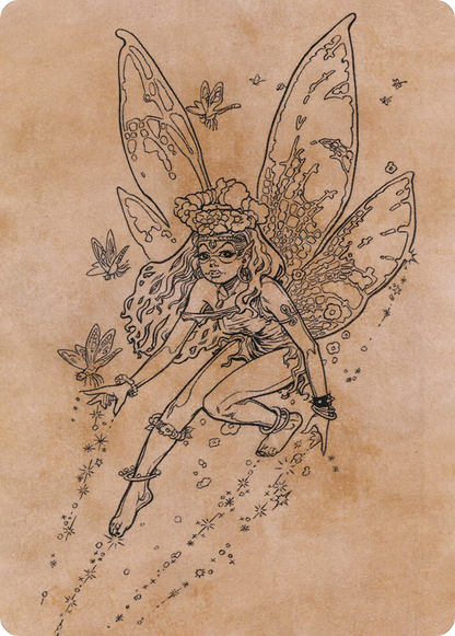 Pixie Guide // Pixie Guide  [Adventures in the Forgotten Realms Art Series] (Borderless) Foil