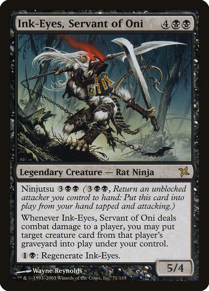 Ink-Eyes, Servant of Oni [Betrayers of Kamigawa] Foil
