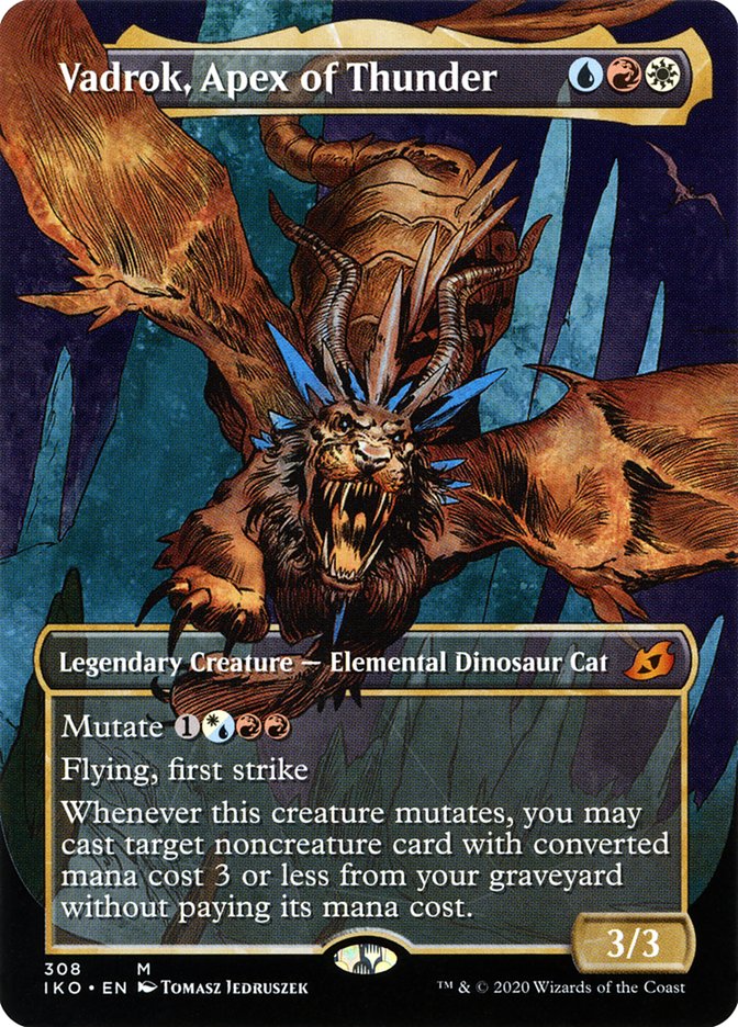 Vadrok, Apex of Thunder (Showcase) [Ikoria: Lair of Behemoths] Foil