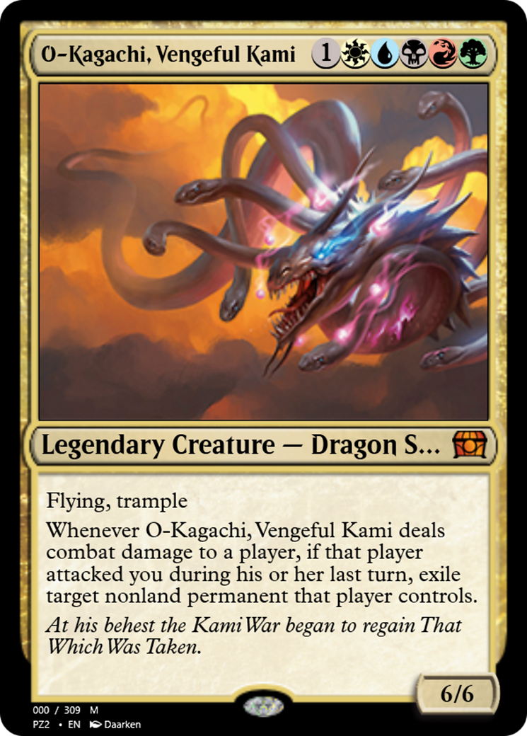 O-Kagachi, Vengeful Kami  [Treasure Chest] Foil
