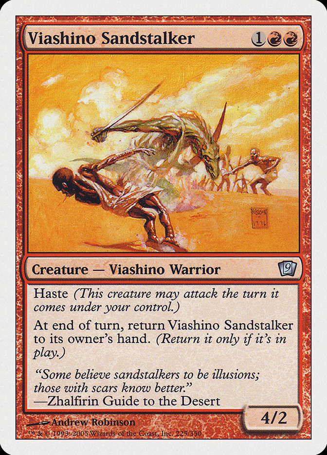 Viashino Sandstalker [Ninth Edition] Foil