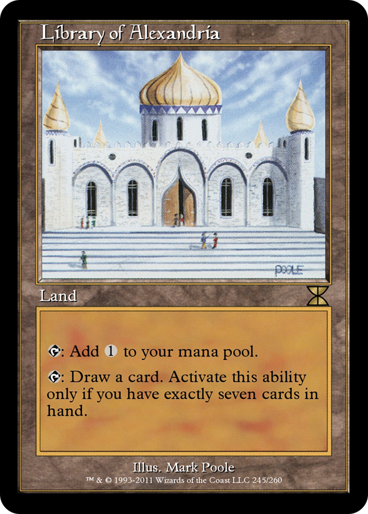 Library of Alexandria  [Masters Edition IV]