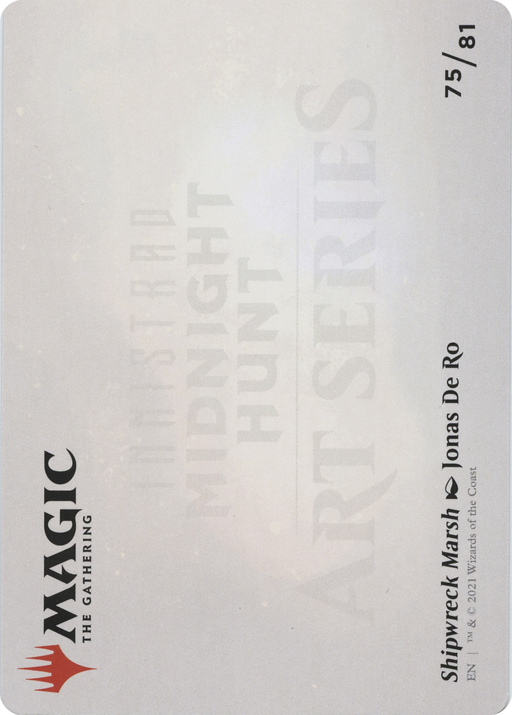 Shipwreck Marsh // Shipwreck Marsh  [Midnight Hunt Art Series] (Borderless)