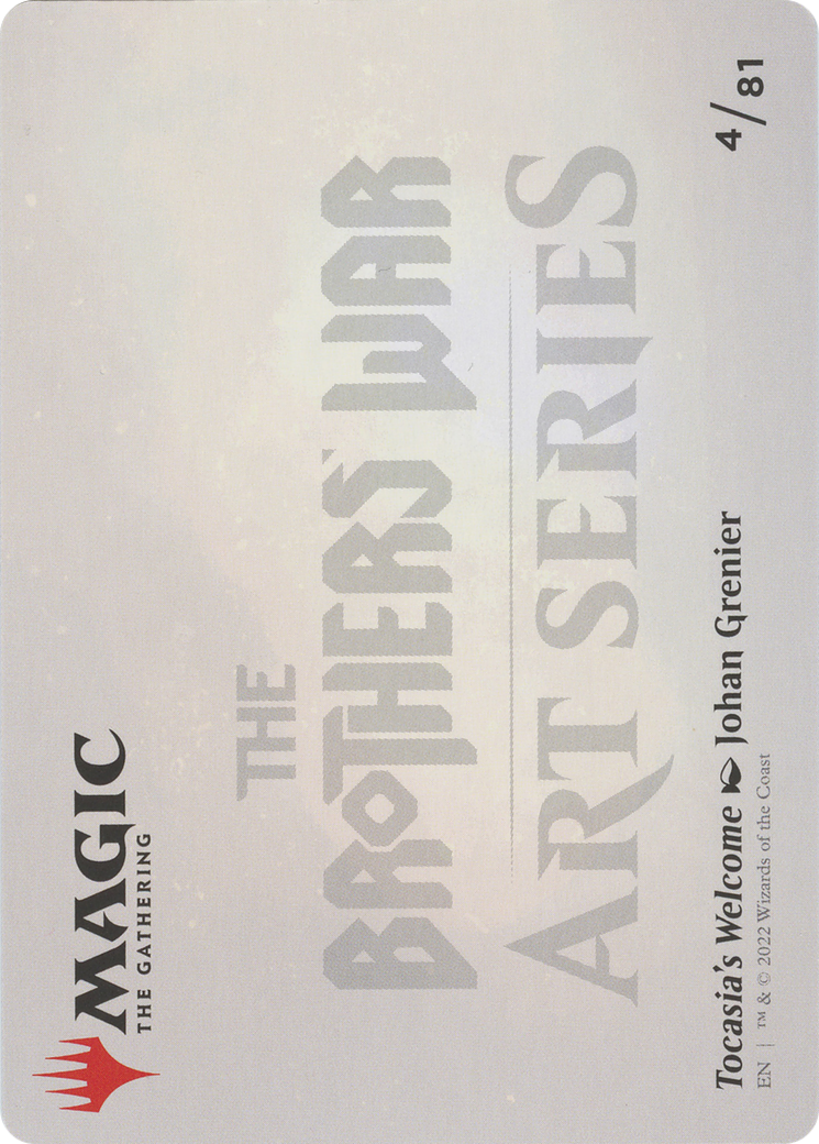 Tocasia's Welcome // Tocasia's Welcome  [The Brothers' War Art Series] (Borderless)