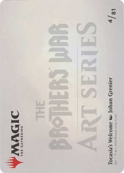 Tocasia's Welcome // Tocasia's Welcome  [The Brothers' War Art Series] (Borderless)