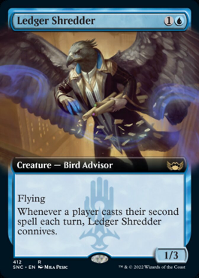 Ledger Shredder (Extended Art) [Streets of New Capenna] Foil