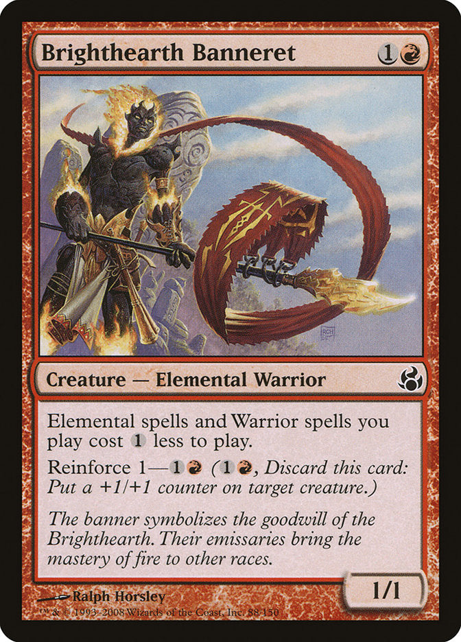 Brighthearth Banneret [Morningtide] Foil