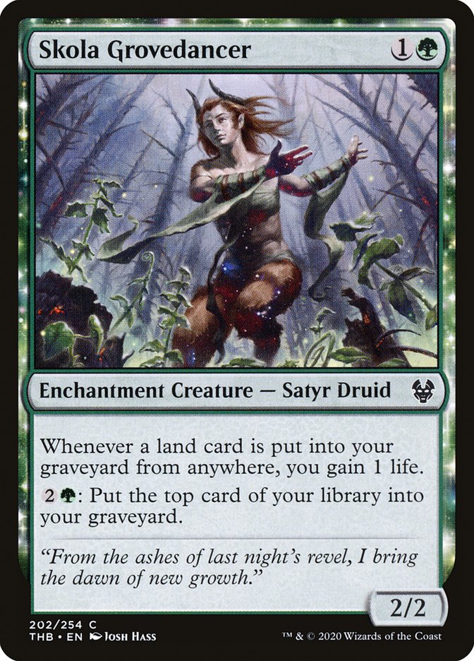 Skola Grovedancer [Theros Beyond Death] Foil