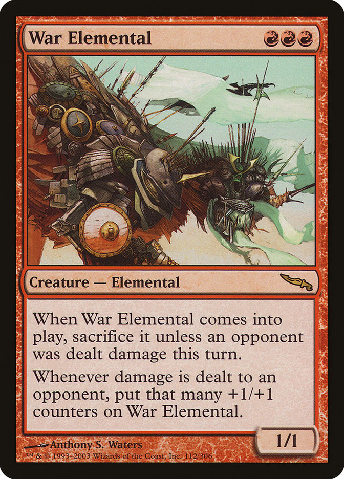 War Elemental [Mirrodin] Foil
