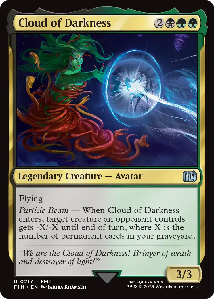 Cloud of Darkness [FINAL FANTASY] Foil