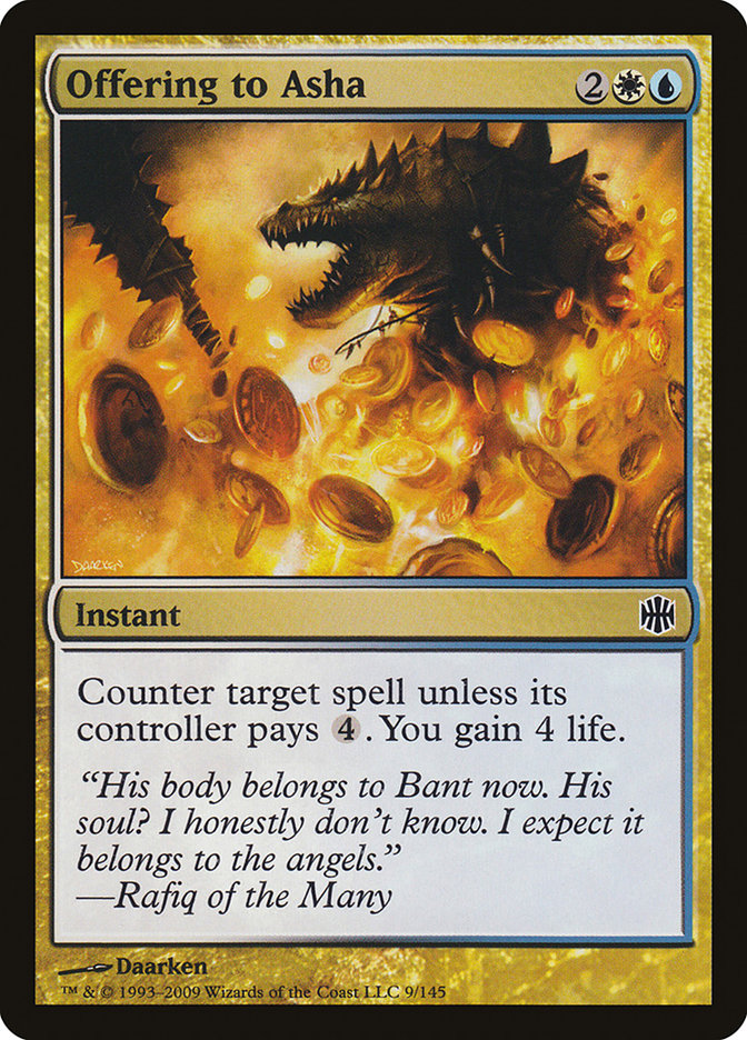 Offering to Asha [Alara Reborn] Foil