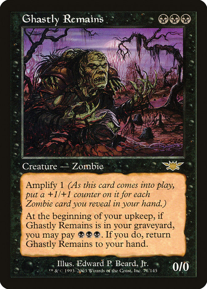 Ghastly Remains [Legions] Foil