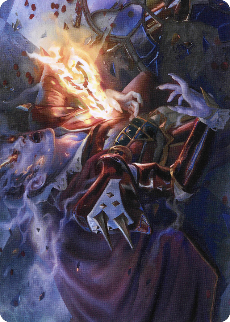 Flame-Blessed Bolt // Flame-Blessed Bolt  [Crimson Vow Art Series] (Borderless)
