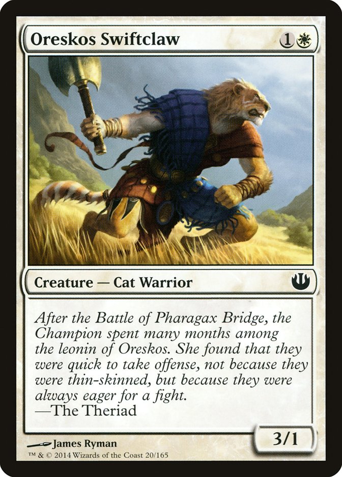 Oreskos Swiftclaw [Journey into Nyx] Foil