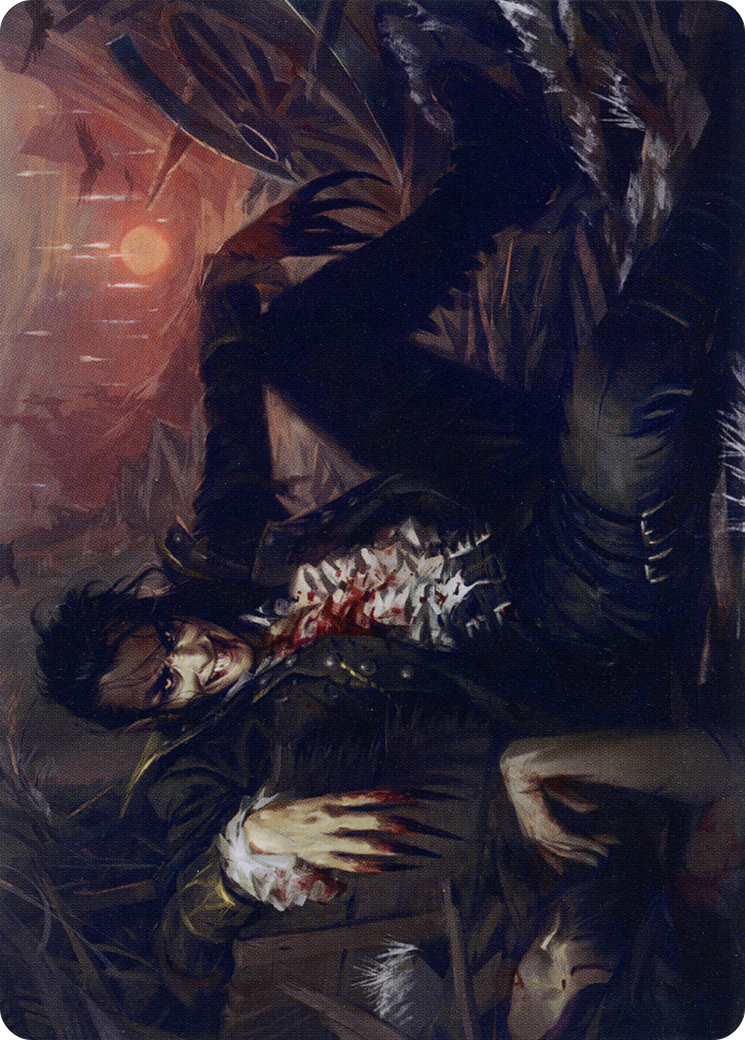 Arrogant Outlaw // Arrogant Outlaw  [Midnight Hunt Art Series] (Borderless) Foil
