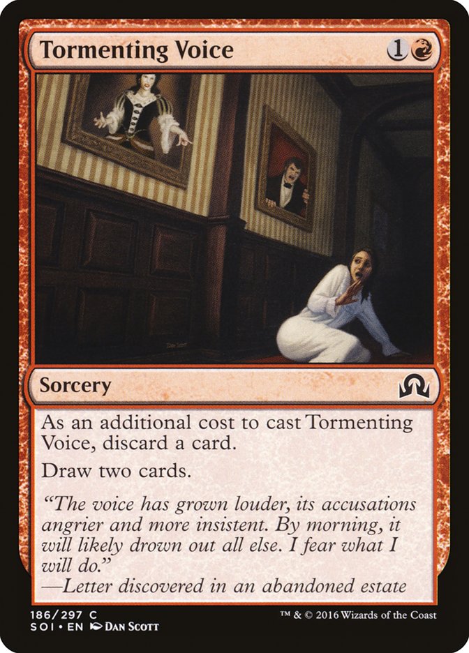 Tormenting Voice [Shadows over Innistrad] Foil