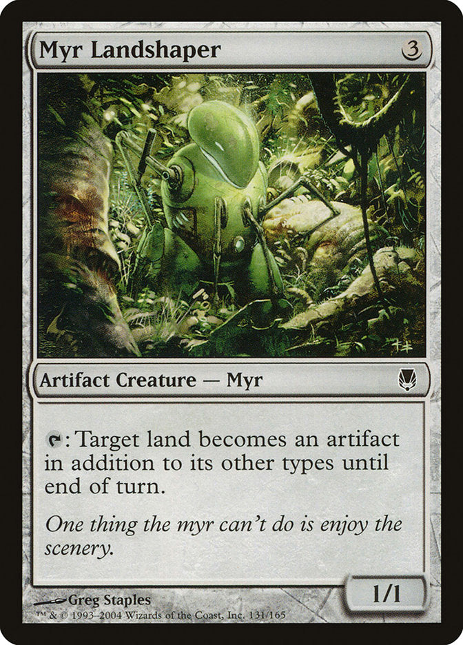 Myr Landshaper [Darksteel] Foil