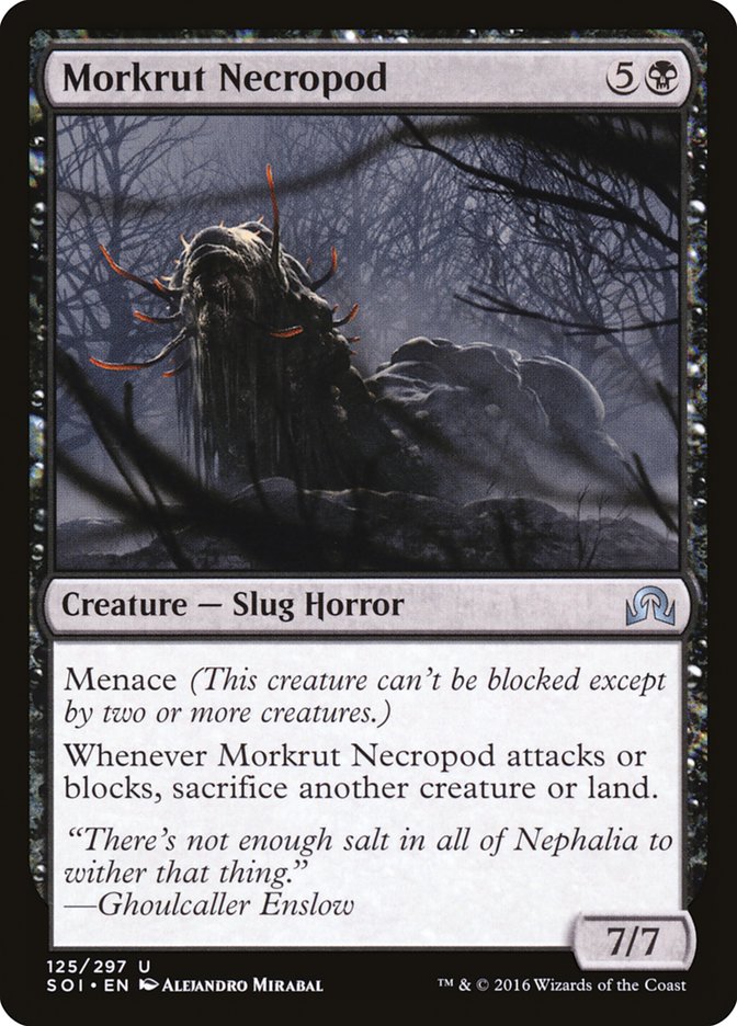 Morkrut Necropod [Shadows over Innistrad] Foil