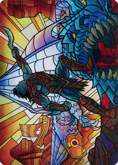 Astor, Bearer of Blades // Astor, Bearer of Blades  [Dominaria United Art Series] (Borderless)