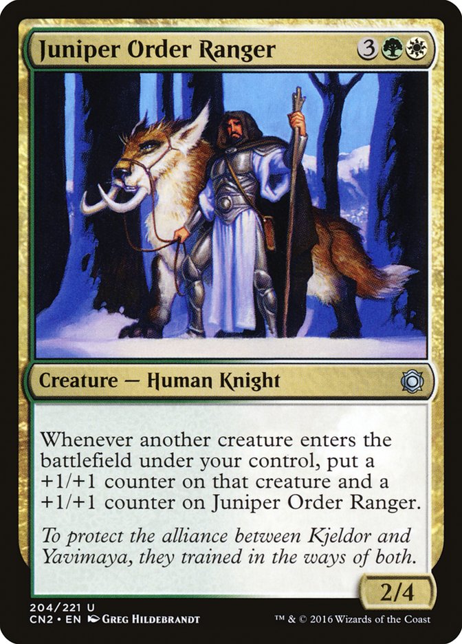 Juniper Order Ranger [Conspiracy: Take the Crown] Foil