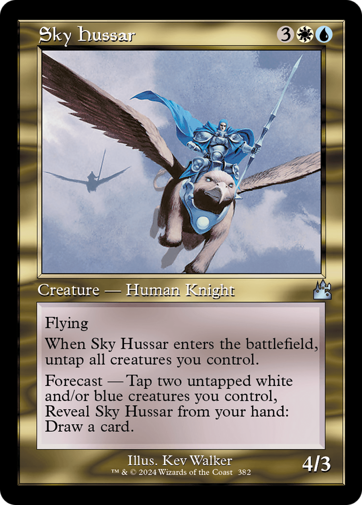 Sky Hussar (Retro Frame) [Ravnica Remastered] Foil