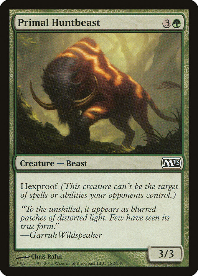 Primal Huntbeast [Magic 2013] Foil