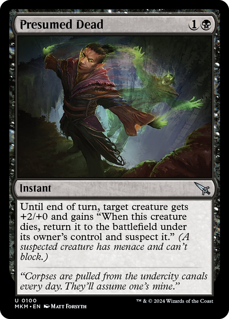 Presumed Dead [Murders at Karlov Manor] Foil