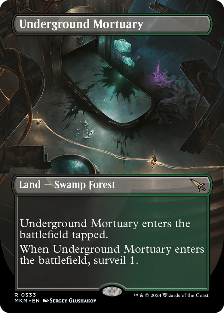Underground Mortuary (Borderless) [Murders at Karlov Manor] Foil