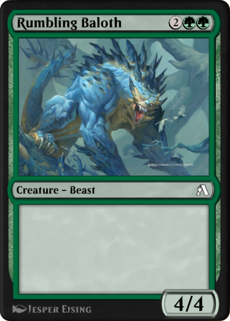 Rumbling Baloth  [Arena New Player Experience Extras]