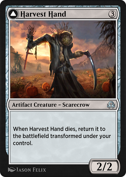Harvest Hand // Scrounged Scythe  [Shadows over Innistrad Remastered]