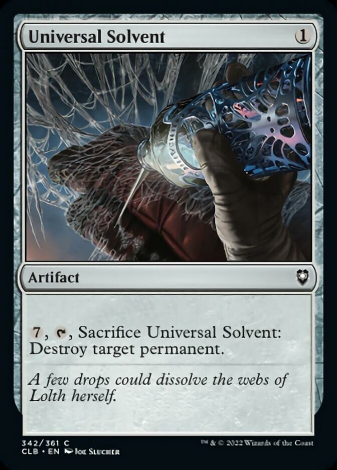 Universal Solvent [Commander Legends: Battle for Baldur's Gate] Foil