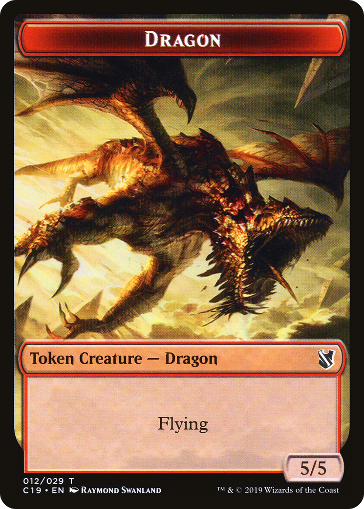 Dragon  [Commander 2019 Tokens]