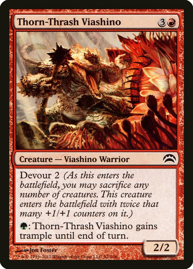 Thorn-Thrash Viashino [Planechase 2012] Foil