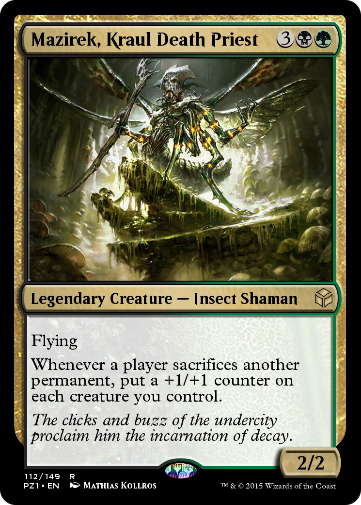 Mazirek, Kraul Death Priest  [Legendary Cube Prize Pack] Foil
