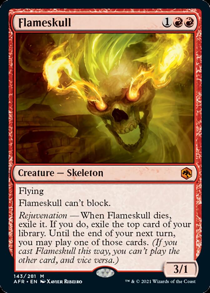 Flameskull [Dungeons & Dragons: Adventures in the Forgotten Realms] Foil