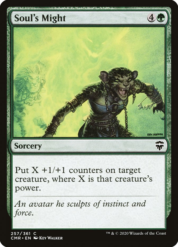 Soul's Might [Commander Legends] Foil