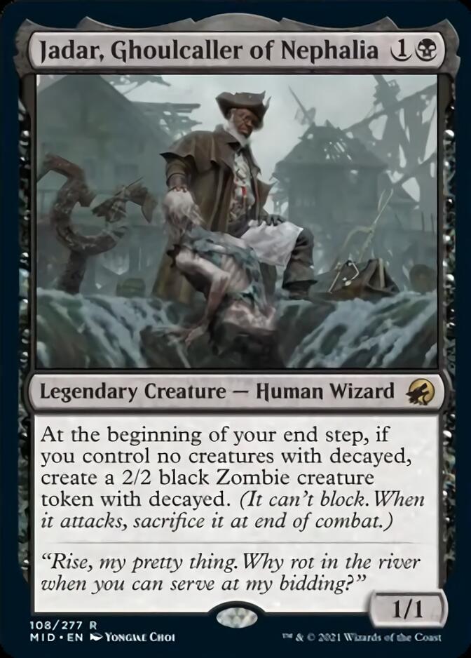 Jadar, Ghoulcaller of Nephalia [Innistrad: Midnight Hunt] Foil