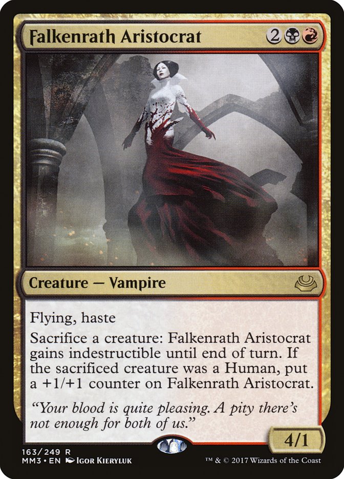Falkenrath Aristocrat [Modern Masters 2017] Foil