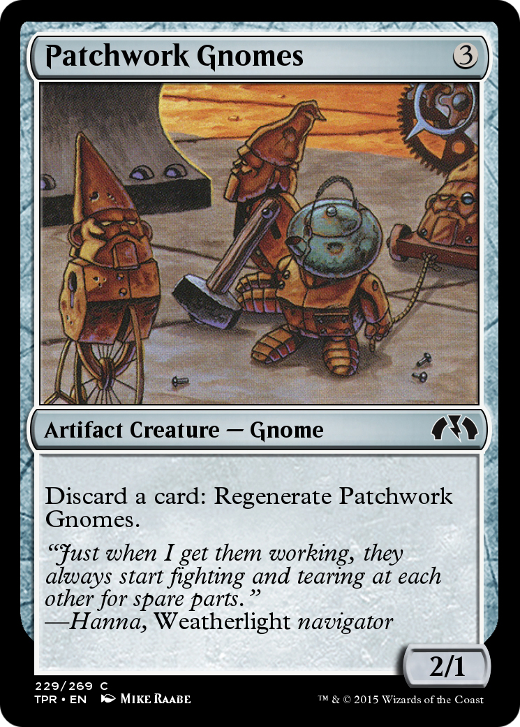 Patchwork Gnomes  [Tempest Remastered] Foil