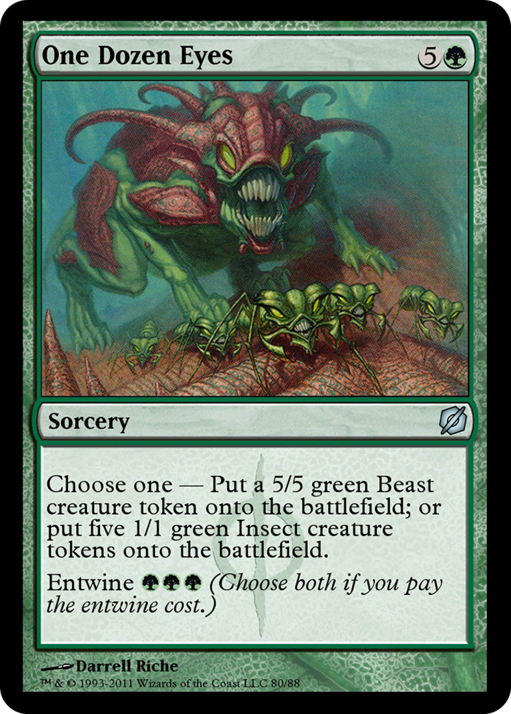 One Dozen Eyes  [Duel Decks: Mirrodin Pure vs. New Phyrexia]