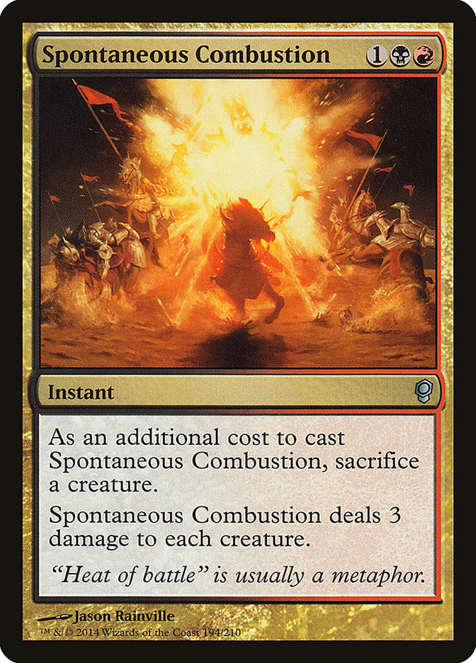 Spontaneous Combustion [Conspiracy] Foil