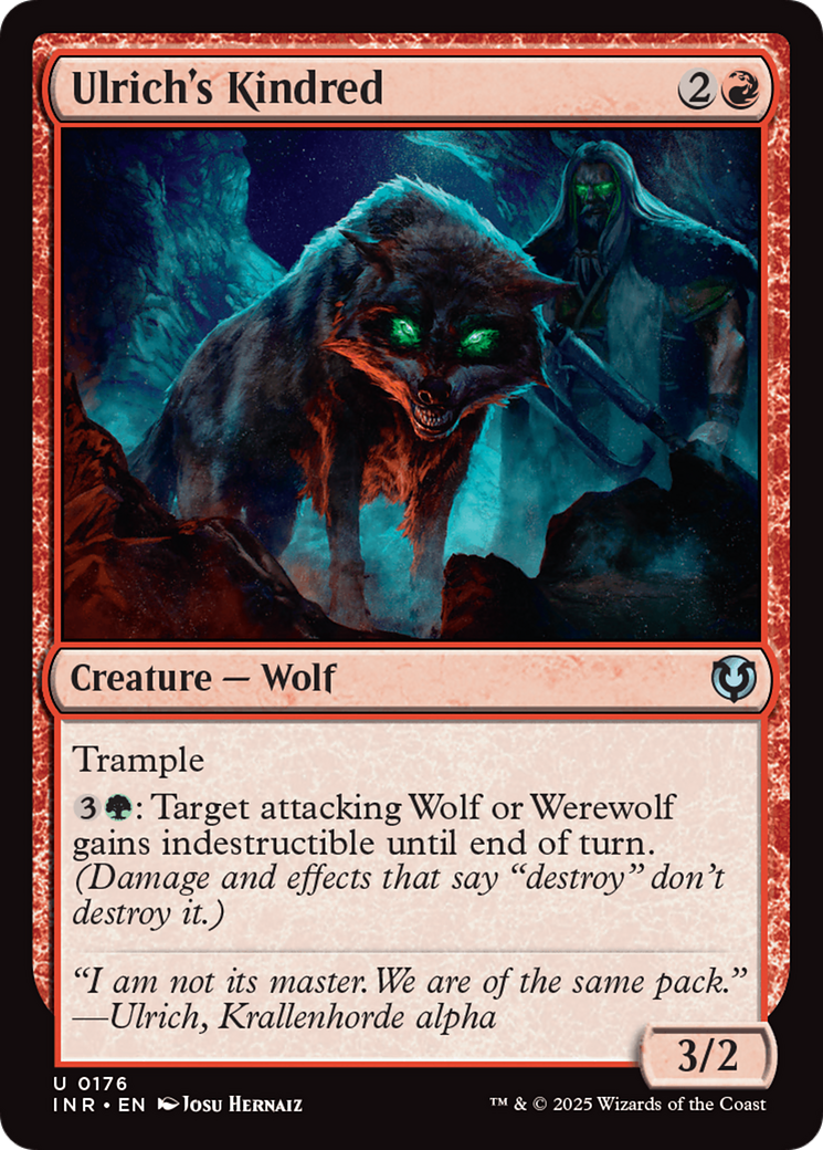 Ulrich's Kindred [Innistrad Remastered] Foil