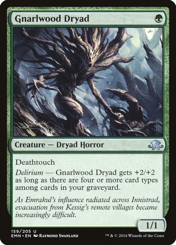 Gnarlwood Dryad [Eldritch Moon] Foil
