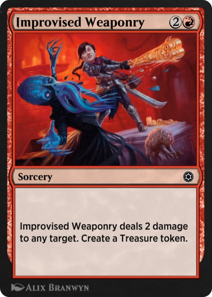 Improvised Weaponry  [Alchemy Horizons: Baldur's Gate]