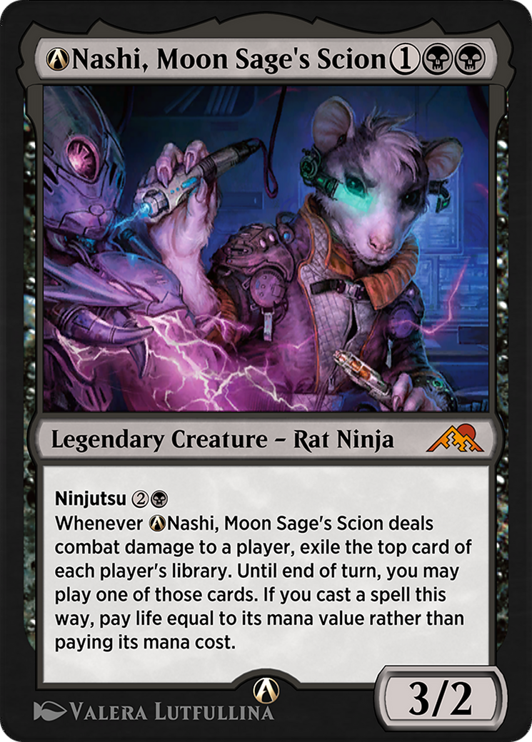 A-Nashi, Moon Sage's Scion  [Kamigawa: Neon Dynasty]