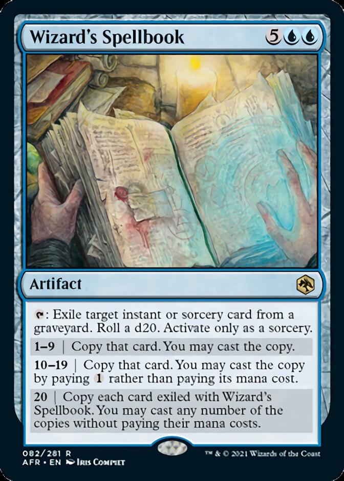 Wizard's Spellbook [Dungeons & Dragons: Adventures in the Forgotten Realms] Foil