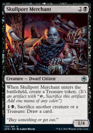 Skullport Merchant [Dungeons & Dragons: Adventures in the Forgotten Realms] Foil