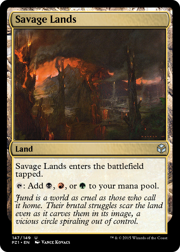 Savage Lands  [Legendary Cube Prize Pack]