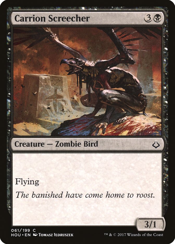 Carrion Screecher [Hour of Devastation] Foil