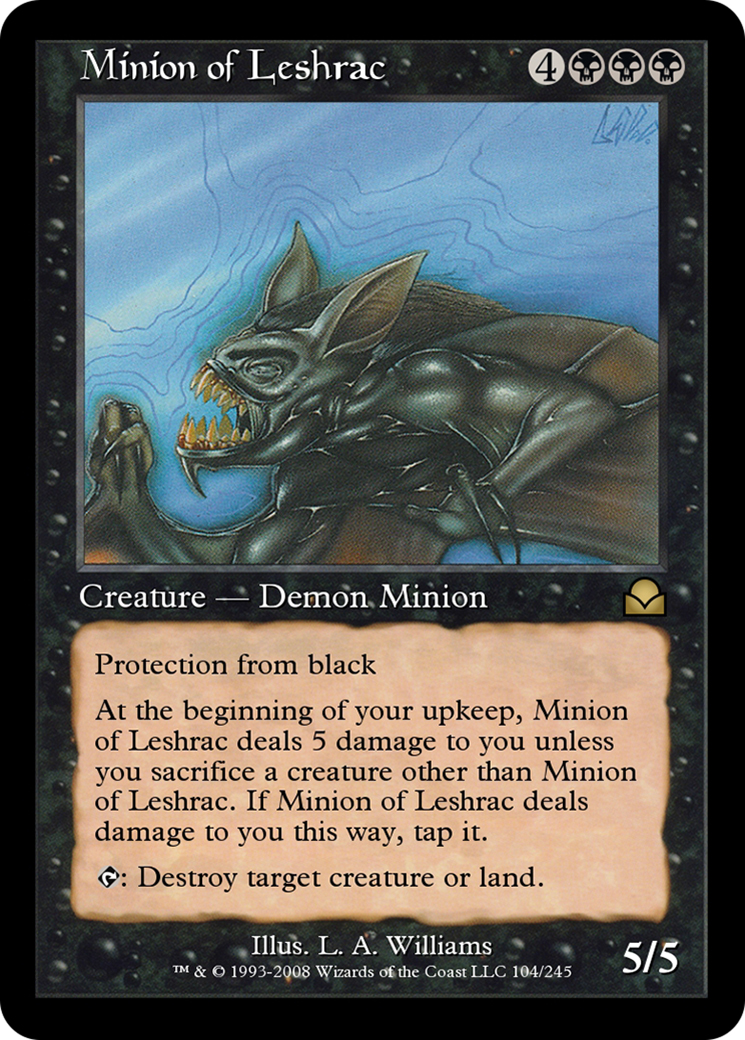 Minion of Leshrac  [Masters Edition II]